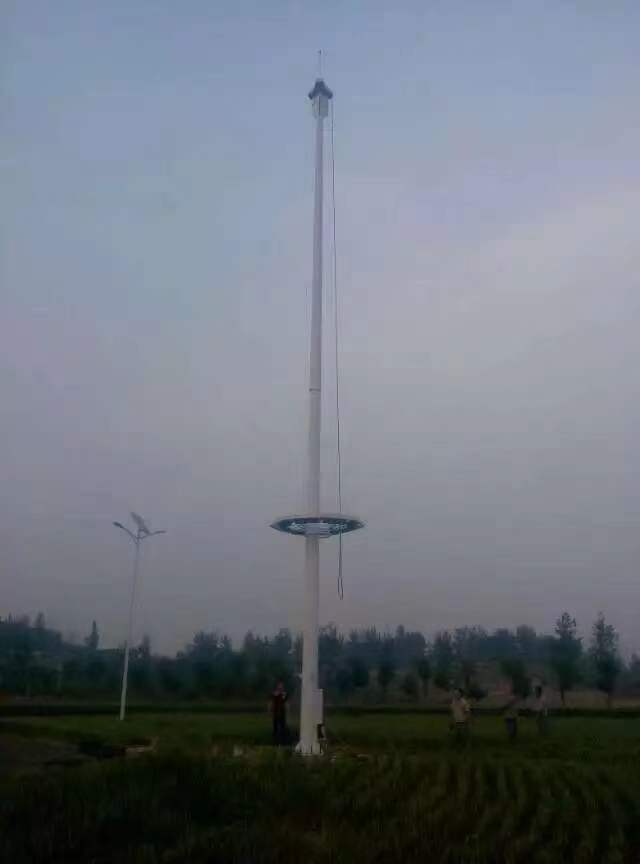 阳泉桃林沟游乐场高杆灯案例