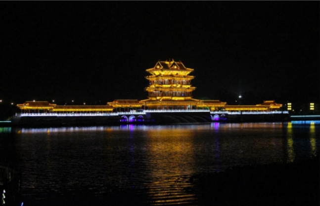 临汾市河景亮化案例